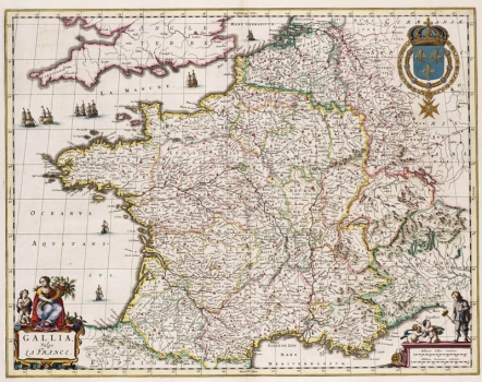 Frankrijk 1663 Blaeu